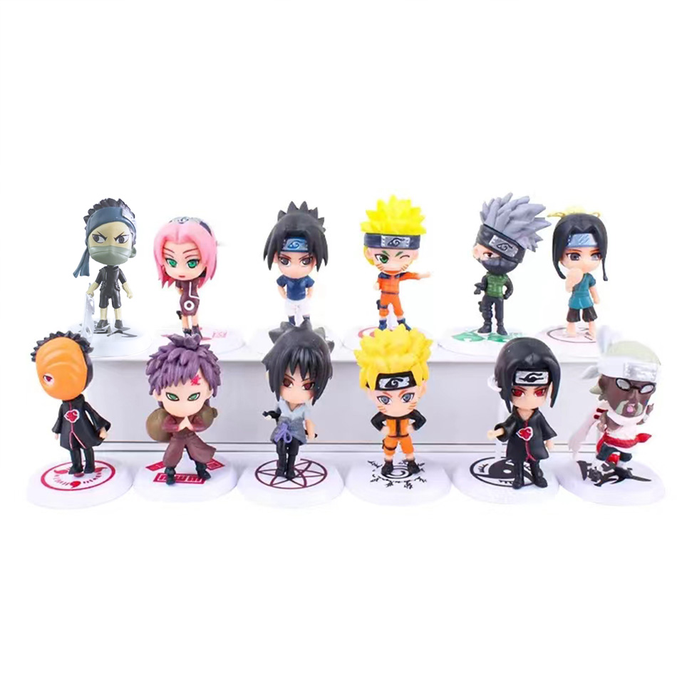 Rare Anime Merchandise - Hot 12pcs/set Anime Figure Naruto Shippuden