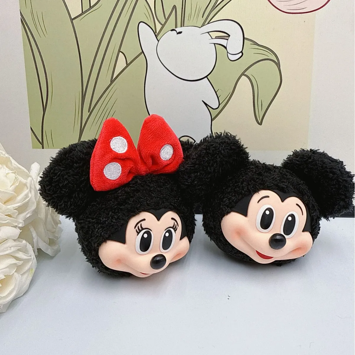Mickey Minnie Plush Doll Keych - Original Anime Merchandise review and price
