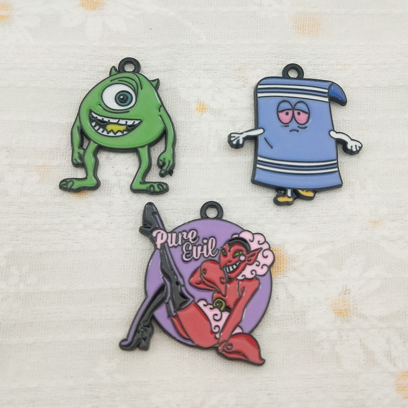 10pcs Cartoon South Ironic Dec - Anime Merchandise For Sale review and price