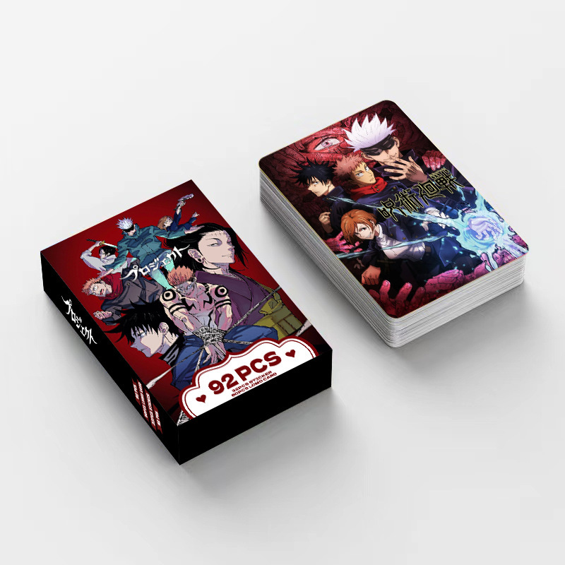 92 Pcs Cards Jujutsu Kaisen Do - Anime Merchandise Bag review and price