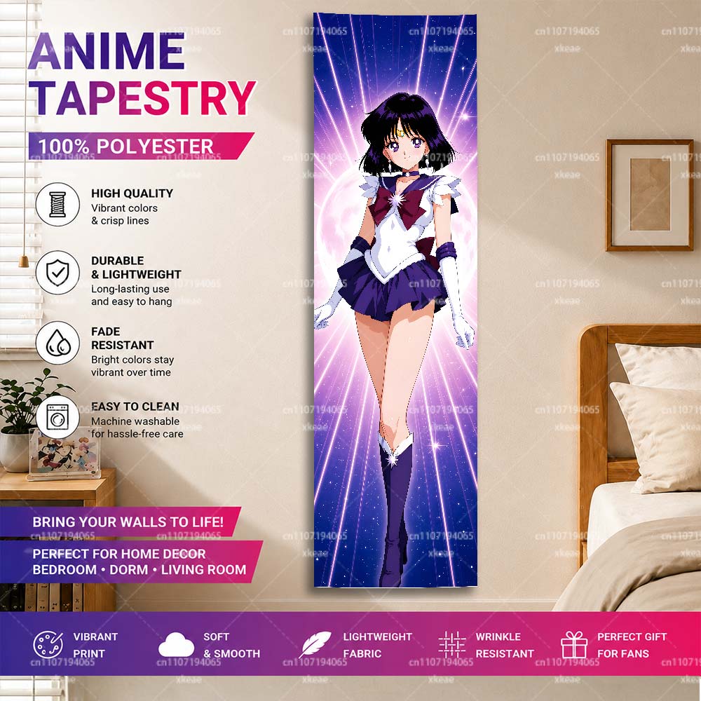 Sailor Saturn Hotaru Tomoe Ver - Wall Scroll Tapestry review and price