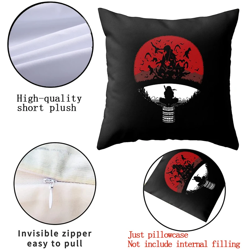 Anime Naruto Printed Pillow Ca - Rare Anime Merchandise review and price