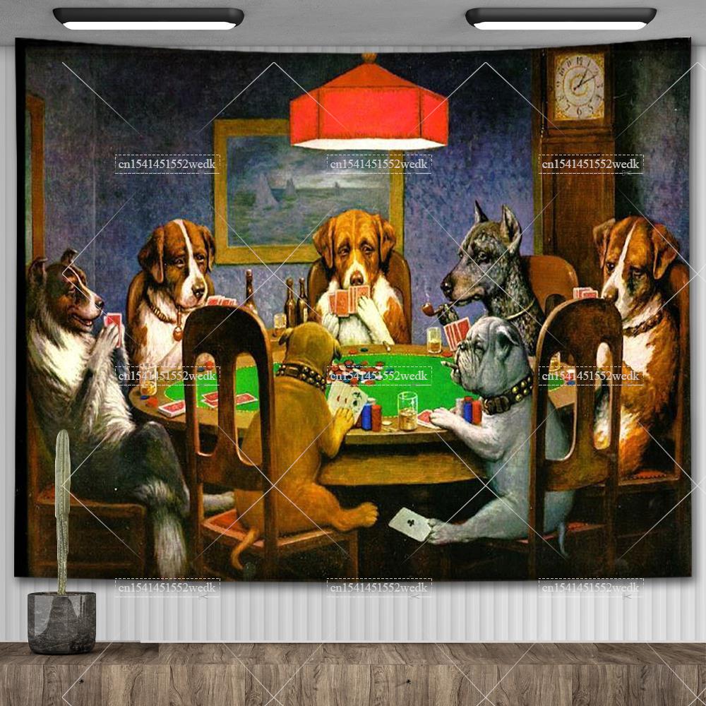 Cassius Marcellus Coolidge Dog - Wall Scroll Tapestry review and price