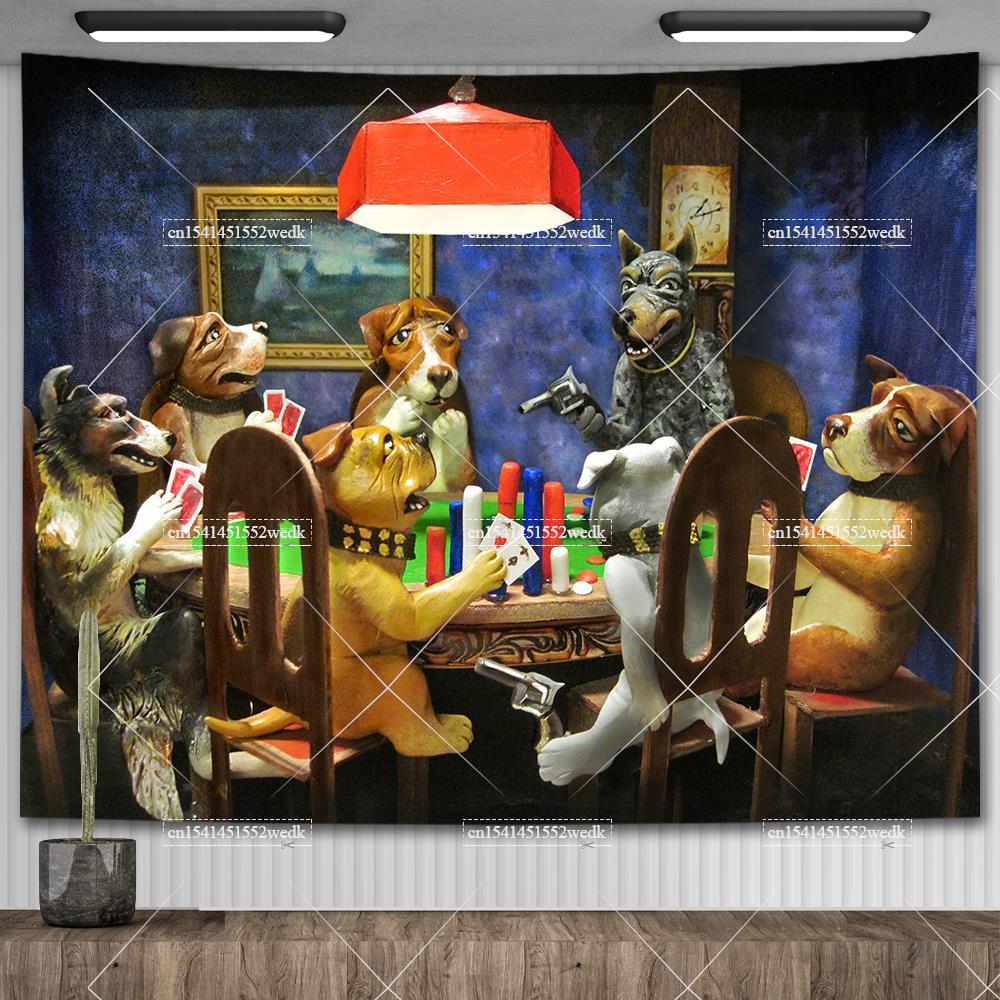 Cassius Marcellus Coolidge Dog - Wall Scroll Tapestry review and price